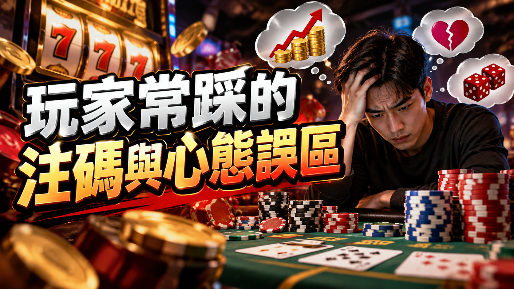 玩家常踩的注碼與心態誤區